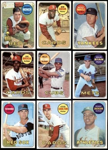 Бейзболен комплект Topps 1969 г. 7,5 - НМ+ - Бейзболни комплекти