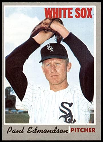 1970 Topps 414 Пол Эдмондсон Чикаго Уайт Сокс (бейзболна картичка), БИВШ играч на Уайт Сокс