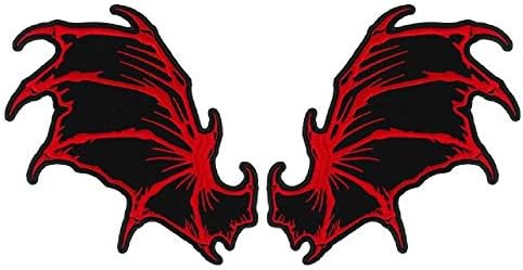 Нашивка Криле на прилеп - Пеперуда с шарени Лястовича опашка, топлинно запечатване основата от вискоза с висока дърворезба /Пришивная нашивка - 3 x 4