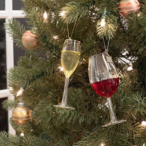 Коледна украса за чаши с пожелания за шампанско Раз 5,5 4053109