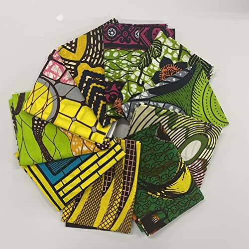 Комплект за творчество Sew Creative Lounge с африканските принтом Дебела една четвърт от опаковки (червено и оранжево)