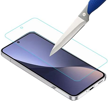 Mr.Щит [3 опаковки], Предназначени за Xiaomi 13 [Закалено стъкло] [Японското стъкло твърдост 9H] Защитно фолио за екрана с доживотна заместител