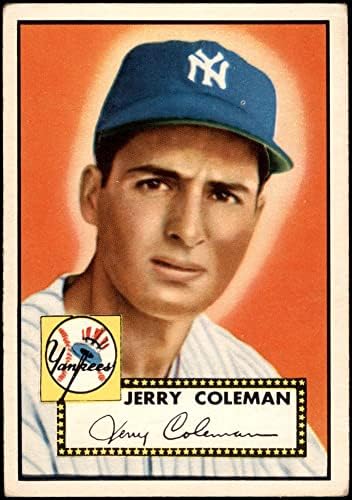 1952 Topps 237 Джери Колман Ню Йорк Янкис (Бейзболна картичка) VG Янкис