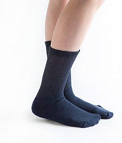 Диабет чорапи свободно намаляване на Doc Ортопедия, 6 Двойки, Екипаж