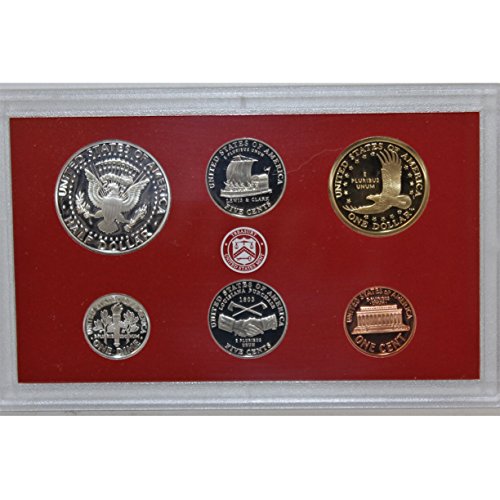 Комплект от пробивного сребро Монетния двор на САЩ 2004 година на издаване
