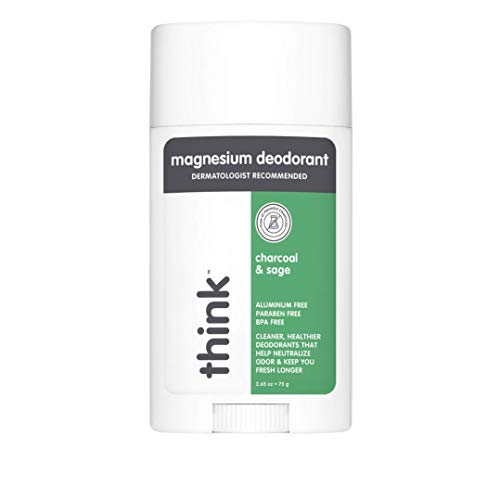 Дезодорант Think Magnesium – Не съдържа алуминий, Освежава кожата под мишниците – Нетоксичен и е трайна – Дезодорант без фталатов и парабени