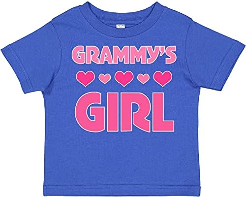 Тениска за деца inktastic Grammy's Girl Внучка на Грами