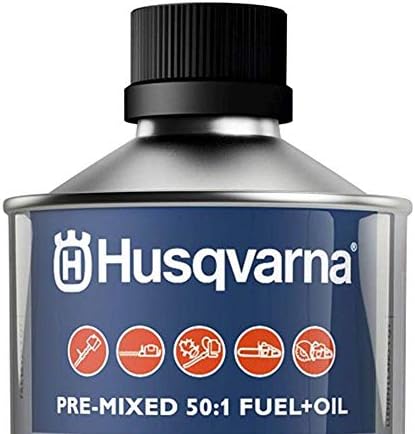 Литър предварително смесено гориво и моторни масла на Husqvarna XP (3 опаковки), син
