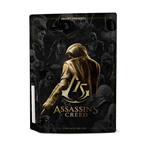 Дизайн на своята практика за главата Официално Лицензиран Assassin ' s Creed Key Art 15th Anniversary Графика Vinyl Стикер На Предната