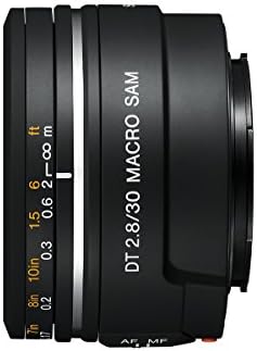 Обектив Sony SAL30M28 30mm f/2.8 за цифрови огледално-рефлексни фотоапарати Alpha