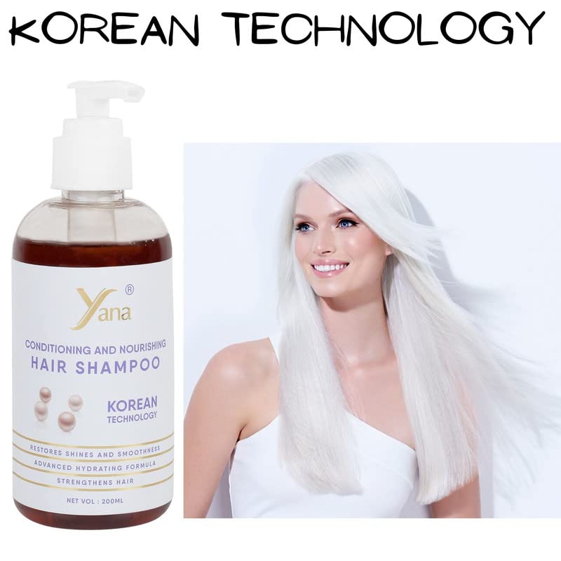 Popova Шампоан за коса С технология на Корейската Herbal Shampoo За растеж на мъжките коса