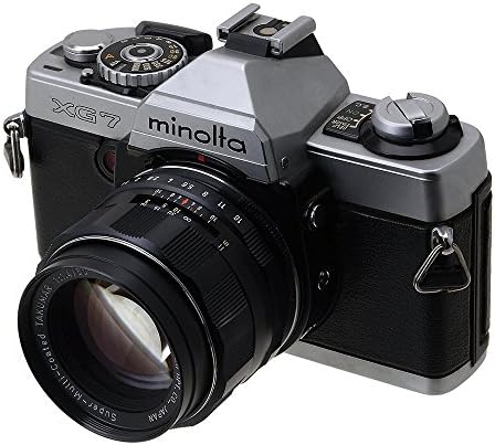 Адаптер за закрепване на обектива Fotodiox, M42 (на винт с резба 42 мм x1) за фотоапарат Minolta SR, MC, MD Mount за Minolta SR-T