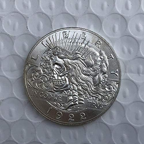 Оригинални американски Монети 1922 г. Латунная Плоча Сребърни Изделия Чуждестранна Мемориал Монета Събиране на Монети Възпоменателна