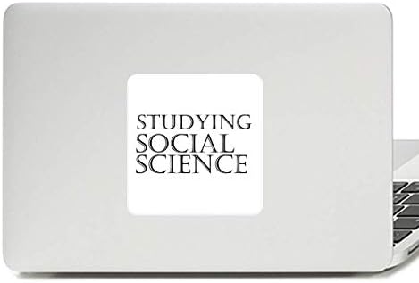 Кратката Фраза Проучване на Социалните науки Стикер Винил Пастьор Стикер За Лаптоп Украса PC