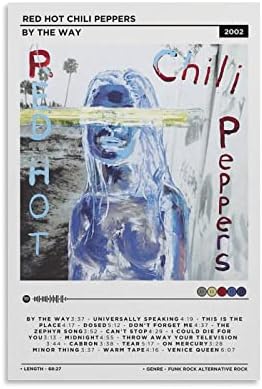 MEETJE Red Hot Chili Peppers - между Другото, Плакати върху платно, Стенно Изкуство, Интериор за спални, Офис, Подарък за рожден