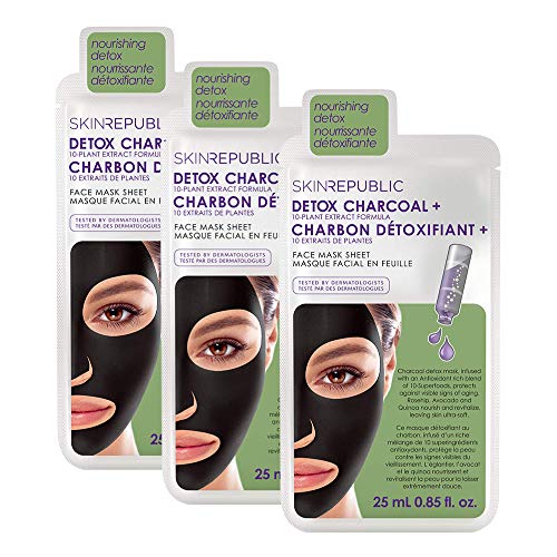 Маска за лице на Skin Republic, 3 опаковки, корейски грижа за кожата, разработен за всички типове кожа. (Суперпродуктовая маска)