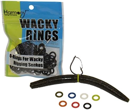 Чалнат пръстени (100 pk - Запечатване на пръстените за дурацкой модула Senko Worms / Меки стикбейты – Дюзи, 4 и 5 червеи