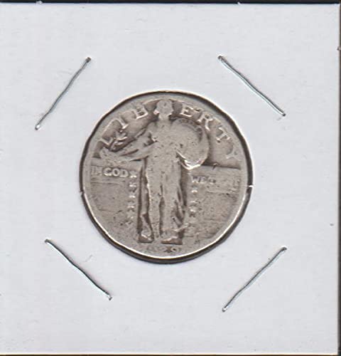 1929 Standing Liberty (1916-1930) (90% сребро) от Четвърт е Много добра