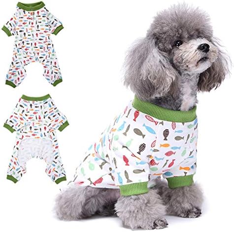 Ranphy/ Памучен Пижами за малки кучета, Мека Пижами за момчета и Момичета с участието на Кученце, Пуловер под формата на Кученце,