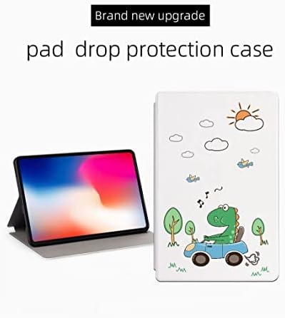 Съвместимост с/Уплътнител за таблет Samsung Galaxy Tab A8 2021 10,5 см, Изкуствена кожа за сладка сгъваща се стойка, Магнитен калъф-портфейл