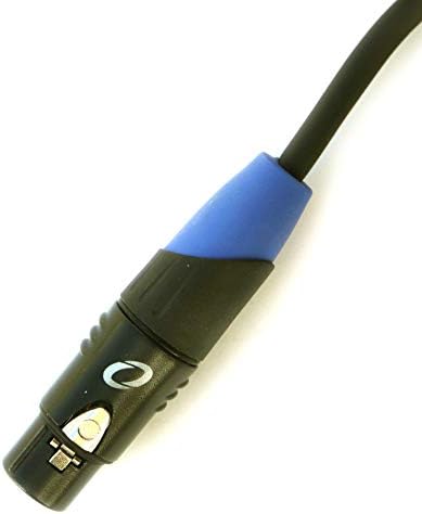 Аррия.15-инчов Сверхгибкий професионални XLR кабел FlexSoft Stage с ниско ниво на шум