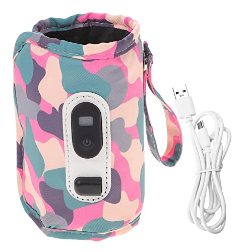 Kisangel Чанта Контейнер за кърма USB Аксесоар за Гърди за Носене Нагревател Мляко Детски Чанти на Притежателя Термосумка с Лагер Бутилка За