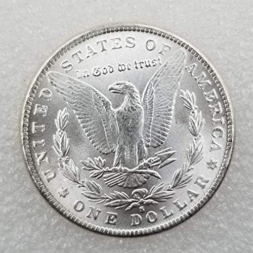 1891 Liberty Morgan Eagle Реплика Възпоменателни монети на Великата Американска Стара Монета Без Циркулация, С Ръчно Гравиран