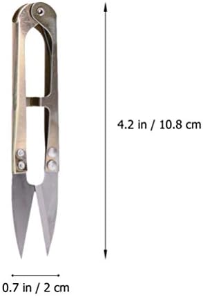 EXCEART Ножици за Кръст 20pcs Шевни Ножици За Подстригване Клещи Мини UОбразные Ножици Многофункционална Машина за Прежди