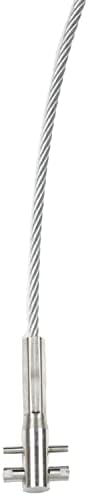 Кабел DBI-Sala Lad-Saf 15' от неръждаема стомана с обжатием, Диаметър 3/8 , 7x19 Нишки, 6107015