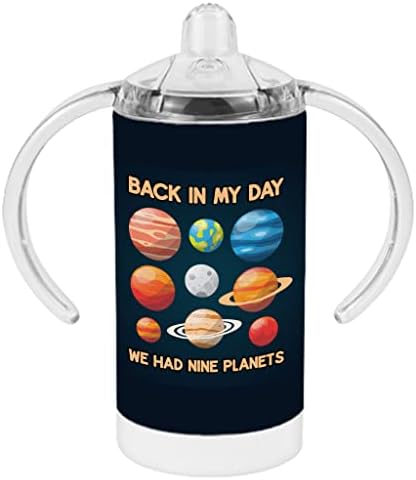 По Мое време имахме Чаша За Пиене Nine Planets - Art Baby Sippy Cup - Чаша За потягивания с принтом