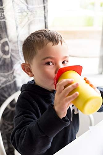 Re Play Произведено в САЩ 2pk Корита за хранене на деца Без разлив | 1 бр. Силиконов Клапан за лесно почистване | Екологично Чисти Кани За
