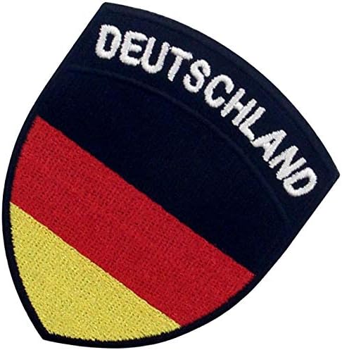EmbTao Германия Щит Флаг Нашивка Бродирана Апликация На Желязо Пришитая На Германския Национален Гербу