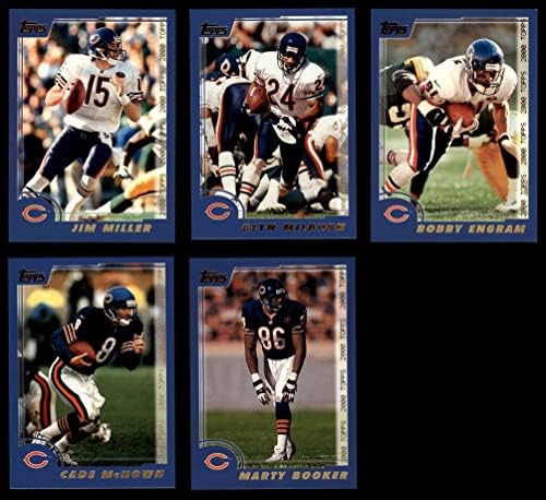 2000 Topps Chicago Bears Почти пълен набор от команди Chicago Bears (Комплект) NM /MT Мечета