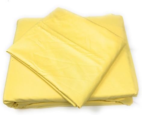 Комплект пуховых Одеяла Tache 3 БР от Памук Однотонного Бананово Жълто Queen