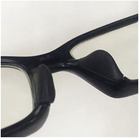 Аксесоари за очила LJWXX 2 чифта сменяеми силиконови плочки с две дупки на носа накладках за очила, Слънчеви очила, са Удобни,