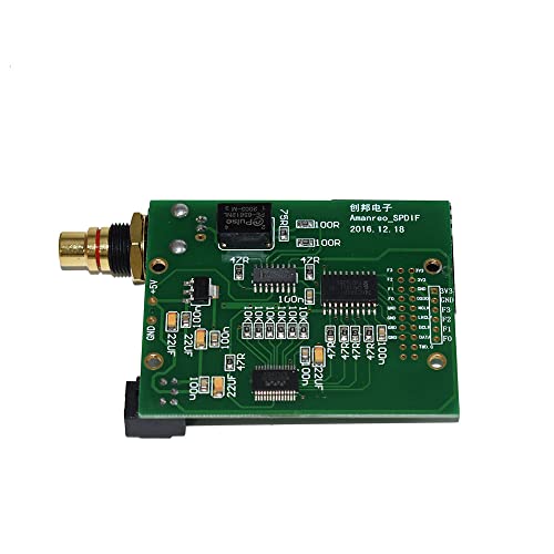 WM8805 USB Модул Amanero Цифров интерфейс IIS I2S до коаксиальному IIS I2S до оптоволоконному интерфейс към коаксиален платка T0109