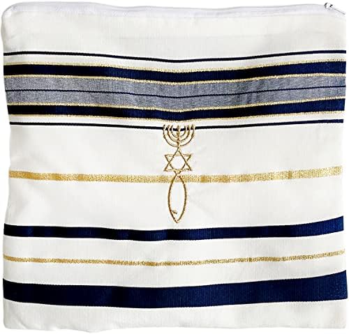 Мессианская християнска шал на пазара на Светата Земя /Таллит - The Messiah Tallit (72 x 22 инча)