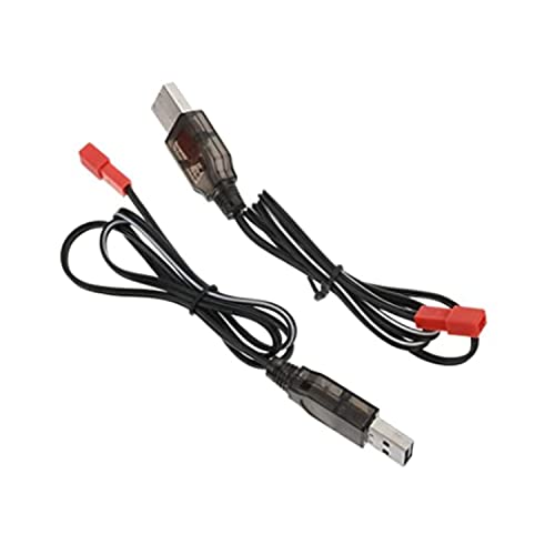 Heyiarbeit JST-2Т USB Кабел за Зареждане Радиоуправляемого колата 4,8 V 250mA Ni-MH Ni-CD Батерия, 1 бр.