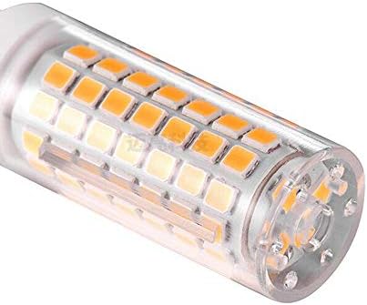 Led лампа Edearkar 5W G9 (5 опаковки)-88 светодиоди 2835 SMD 550lm, 120, еквивалент халогенни 40 W, дневна светлина 6000 До бели