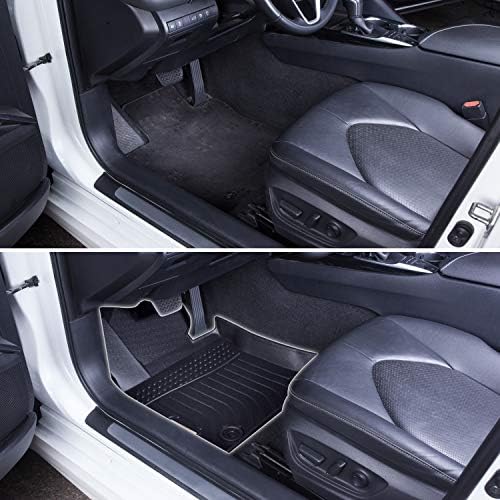 Автомобилни постелки orealtrend Подмяна на подови настилки Subaru WRX/WRX STI 2015-2021 Тежкотоварни всички сезони Защитен Черен Автомобилен