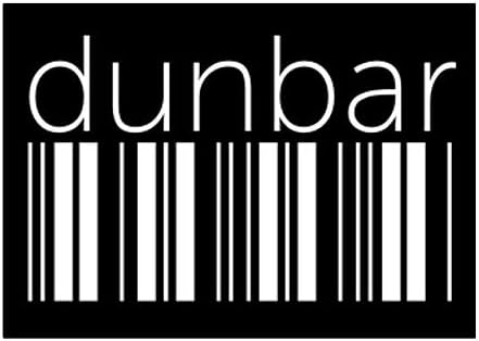 Набор от етикети с баркод Teeburon Dunbar Lower x4 6 х4