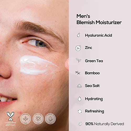 Комплект за грижа за лицето HANHOO Men ' s - Многократно използване на средство за защита пред бритьем и почистване, овлажнители и след