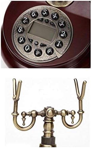N/A Ретро Телефон С Превръщането Циферблат Антикварен Кабелна Континентална Телефон Украса телефон