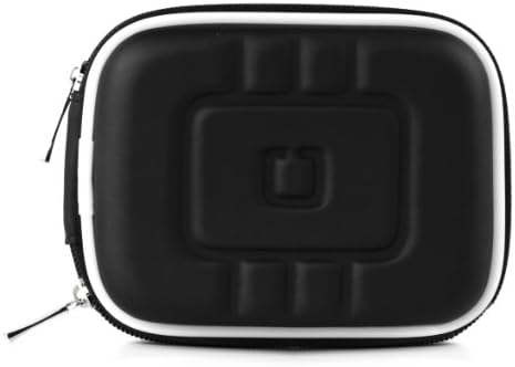 Черен Защитен калъф-куб от EVA с Мрежесто джоб за цифров фотоапарат Nikon Coolpix Point and Shoot