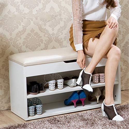 Столче за преобличане обувки BYRCAL Столче за преобличане обувки Домакински инсталиране на Безплатен Столче за обувки Входна Врата