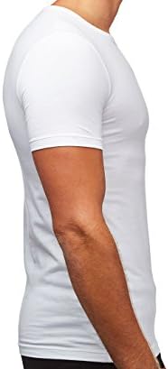 Мъжки t-shirt Hugo Boss Rn 2p Co/el 10194356 01, Бяла, X-Large, САЩ