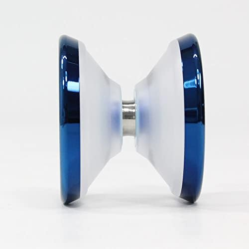 Йо-Йо iYoYo Iceberg - корпус от поликарбонат с ЦПУ и пръстени от неръждаема стомана (прозрачен със сини кръгчета)