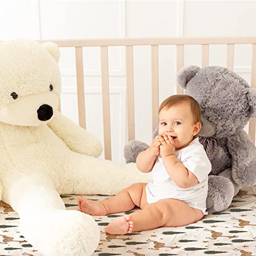 Меки Плетени Ластични Чаршафи за бебешко легло от Джърси, 2 Опаковки Чаршаф премиум-клас за стандартна креватчета и детски матрак