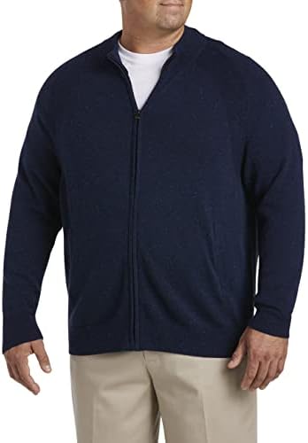 Яке-пуловер DXL Synrgy Large and Tall, Тъмно синьо, НЭП