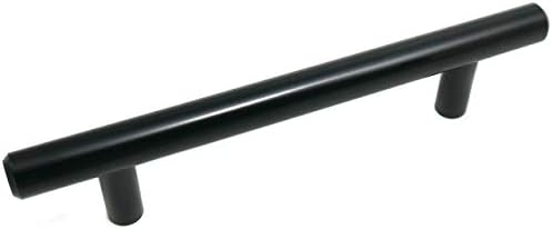 Laurey 87320-5 Инча - Прибиращ Клин за обкова на шкафа Melrose диаметър 128 мм - Черен Мат